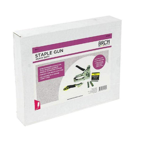 AussieSuperStore Art & Craft Essentials Heavy Duty Staple Gun Heavy Duty Staple Gun | Hand Tools | Staplers & Accessories Part Number 020322 020322